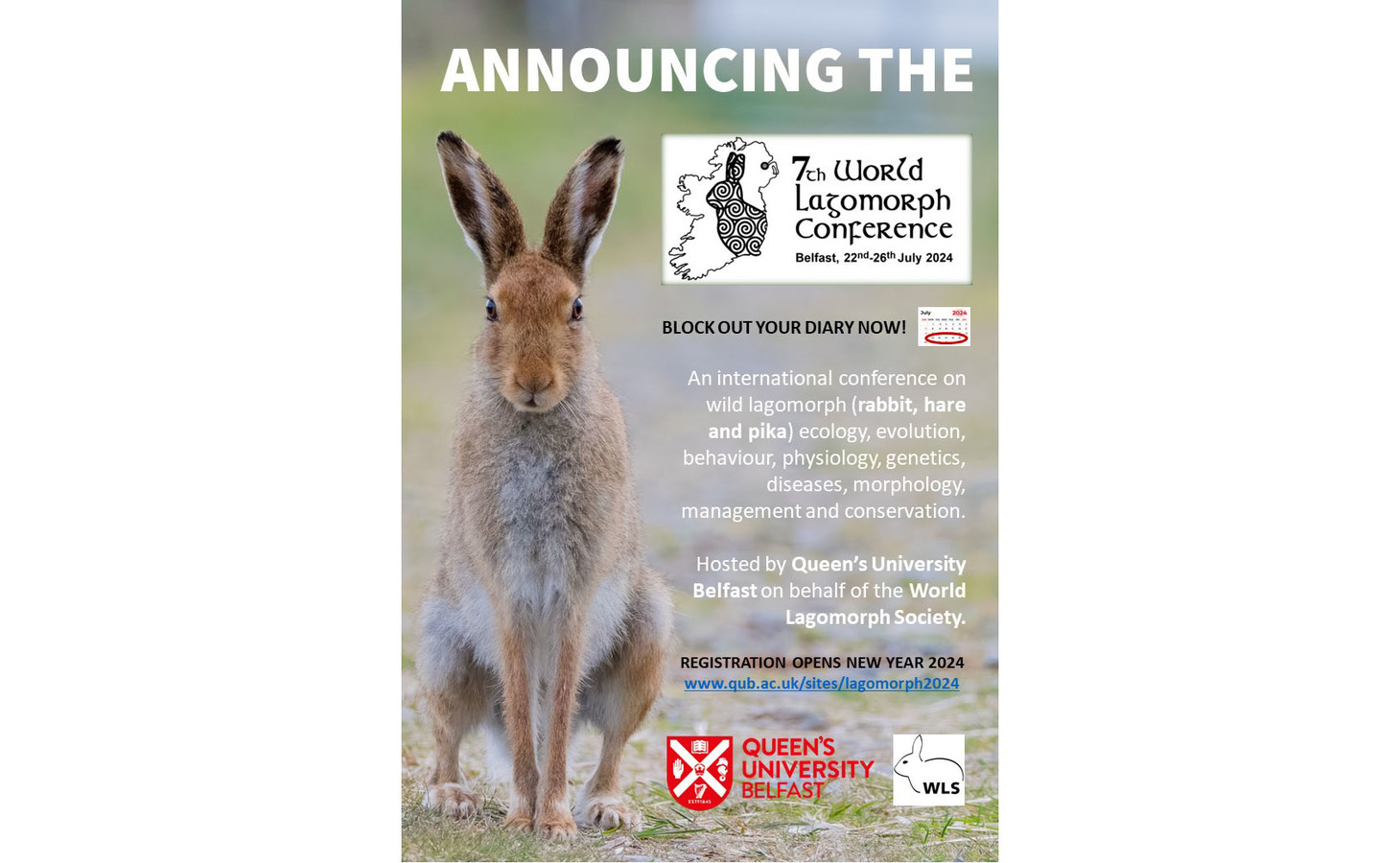 The 7th World Lagomorph Conference